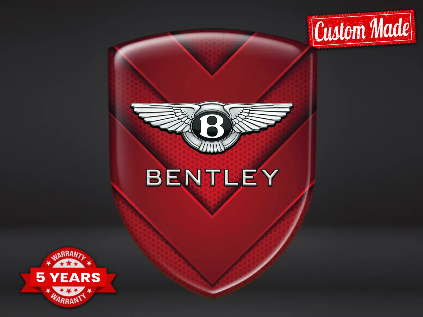 Bentley Meilleurs Stickers Pare-Chocs Universels Qualité